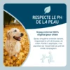 Spray végétal respectant le pH de la peau du chien