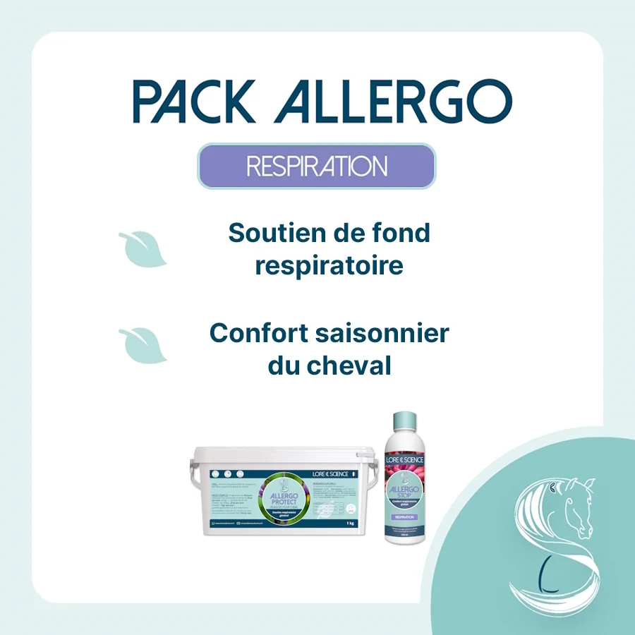 Bienfaits du Pack Allergo cheval