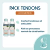 Bienfaits du Pack Tendons lors de tendinite chez le cheval