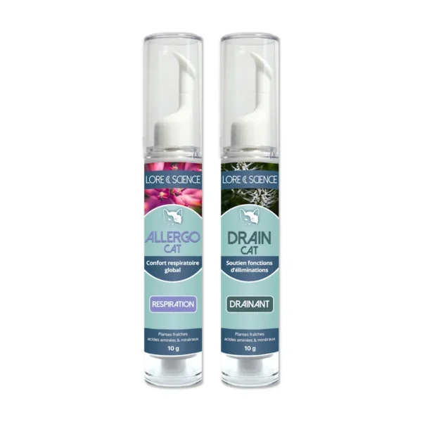 Pack Allergo Cat - Respiratory support for cats