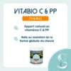 Bienfaits du VitaBIO C & PP apport en vitamines pour cheval