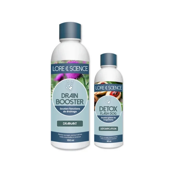 Pack Détox - Élimination toxines et drainant chien