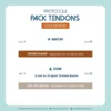 Protocole Pack Tendons pour chevaux