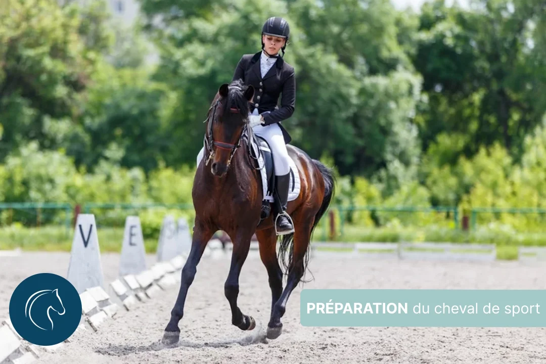 Préparation du cheval de sport