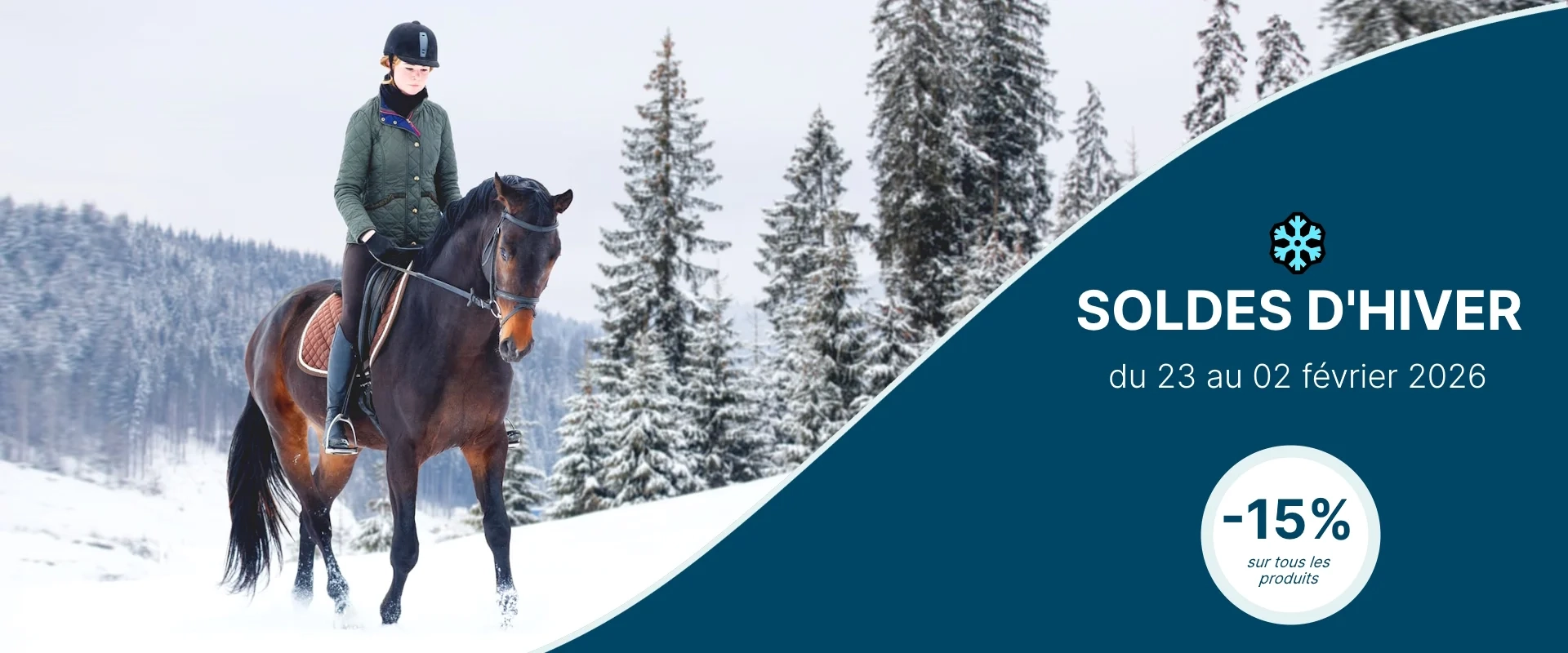 -15% SOLDES D'HIVER