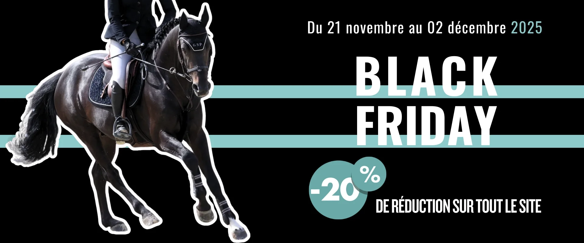 BLACK FRIDAY -20% du 21/11 au 02/12
